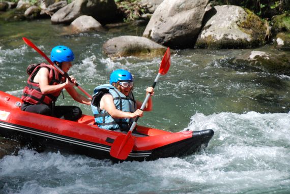 canoé-raft sports eaux vives loisirs aventures rafting à Saint Lary