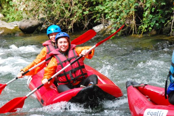 canoé-raft sports eaux vives loisirs aventures rafting à Saint Lary