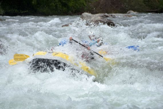 rafting espagne la Pallaresa sports eaux vives loisirs aventures rafting à Saint Lary