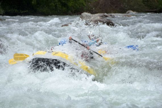 rafting espagne la Pallaresa sports eaux vives loisirs aventures rafting à Saint Lary