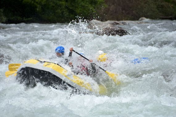 rafting espagne la Pallaresa sports eaux vives loisirs aventures rafting à Saint Lary