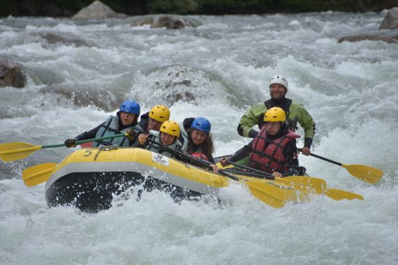 rafting espagne la Pallaresa sports eaux vives loisirs aventures rafting à Saint Lary