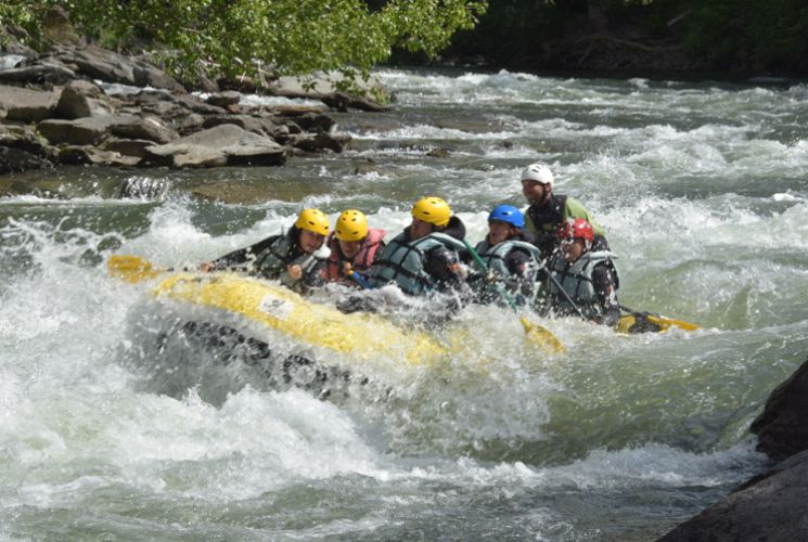 rafting en espagne sur la Noguera Pallaresa