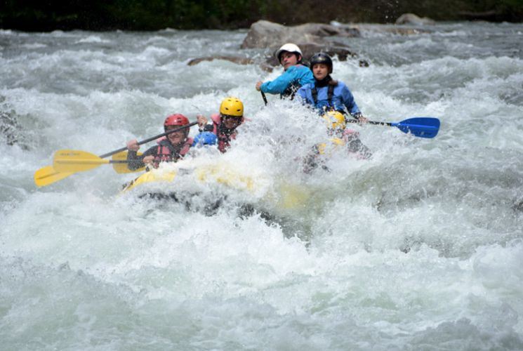 rafting en espagne sur la Noguera Pallaresa